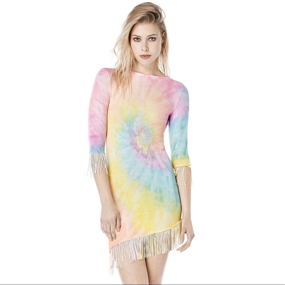 UNIF Tie Dye Stevie Dress *NWT*